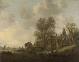 jan-van-goyen-1645-view-of-a-village-on-a-river-art-print-fine-art-reproduction-wall-art-id-azip2an6x