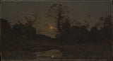 亨利·约瑟夫·哈皮尼斯-1885-月出-艺术-印刷-美术-复制-墙-艺术-id-azixeo0m5