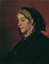 anselm-feuerbach-1871-henriette-feuerbach-la-belle-mère-de-l'artiste-impression-d'art-reproduction-d'art-wall-art-id-azkkm5lr3