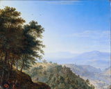 herman-saftleven-1660-bergigt-landskap-nära-boppard-på-rhen-konsttryck-fin-konst-reproduktion-väggkonst-id-azkrpo8e9