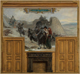 Едуард-Вімонт-1887-ескіз-для-мера-аркуель-кахан-батьківщина-мистецтво-друк-образотворче мистецтво-репродукція-стіна-арт