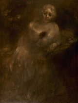 eugene-carriere-1905-porträtt-av-madame-aline-menard-dorian-konst-tryck-fin-konst-reproduktion-väggkonst