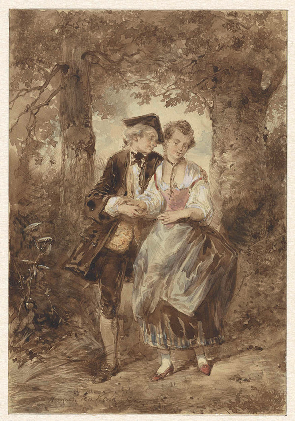 herman-frederik-carel-ten-kate-1832-amorous-couple-in-the-forest-art-print-fine-art-reproduction-wall-art-id-aznn7b56c