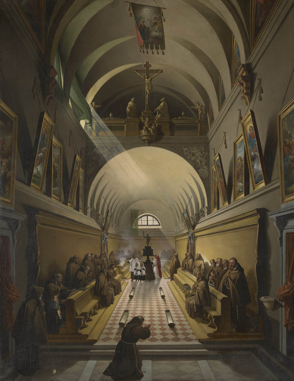 francois-marius-granet-1825-interior-of-a-capuchin-convent-art-print-fine-art-reproduction-wall-art-id-azo3ryfav
