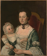 威廉-约翰斯顿-1762-雅各布-赫德夫人和儿童艺术印刷品美术复制品墙艺术 ID-azph5m0hz