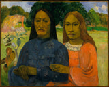 paul-gauguin-1901-dues-dones-impressió-art-reproducció-bell-art-wall-art-id-azpj5uqpp