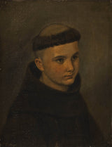 ernst-meyer-portret-la-jumătate-al-un-tânăr-franciscan-print-art-reproducție-artistică-perete-id-azpy608wl