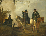 pieter-gerardus-van-os-1813-kozak-placówka-w-1813-artystyka-reprodukcja-sztuki-sztuki-ściennej-id-azqoakaza