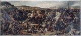फ्रेंकोइस-निकोलस-चिफ्लार्ट-1863-कैने-कला-प्रिंट-ललित-कला-प्रजनन-दीवार-कला की लड़ाई