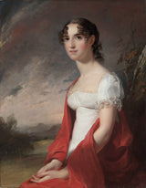 토마스 설리-1813-메리 시카드의 초상화-데이비드-아트-프린트-미술-복제-벽-아트-id-azrcx6ace