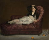 edouard-manet-1862，正在沉思的年轻女性在西班牙服装艺术打印艺术细腻的艺术复制品-墙-艺术-id-azrsplol3