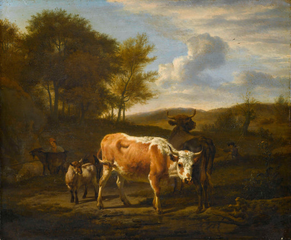adriaen-van-de-velde-1663-hilly-landscape-with-cows-art-print-fine-art-reproduction-wall-art-id-azru4ymcr