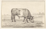 Jean-Bernard-1775-在牧場放牧公牛到右側藝術印刷品美術複製品牆藝術 id-azs0xkfpu