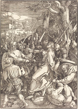 albrecht-durer-1510-die-verraad-van-Christus-kuns-druk-fyn-kuns-reproduksie-muurkuns-id-azstqhal8