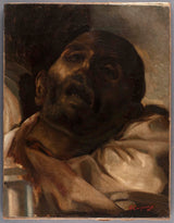 Jean-Baptiste-carpeaux-testa-torturata-stampa-d'arte-riproduzione-d'arte-arte da parete