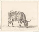 jean-bernard-1775-grazing-bull-right-art-print-fine-art-reproduction-wall-art-id-aztql6z0w