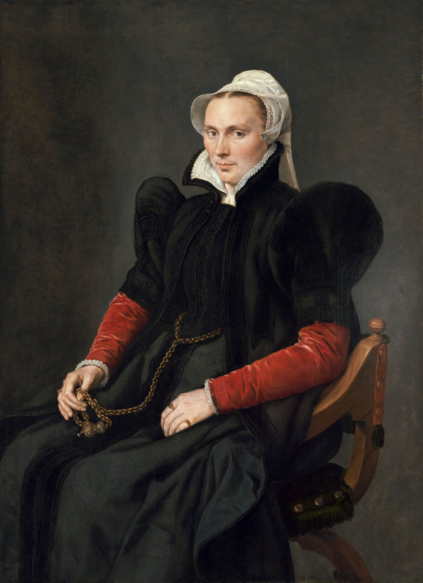 anthonis-mor-1570-portrait-of-a-seated-woman-art-print-fine-art-reproduction-wall-art-id-azu0jji46