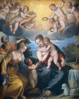 hans-rottenhammer-i-1604-세례자 요한과 성녀와 함께한 처녀와 아이