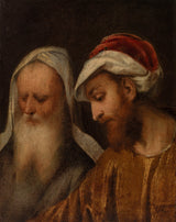 bonifazio-de-pitati-giorgione-1520-dois-profetas-impressão-de-arte-reprodução-de-belas-artes-arte-de-parede-id-azufnvfk3