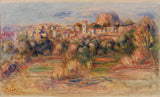 pierre-auguste-renoir-1910-пејзаж-ла-гауд-пејзаж-ла-гауд-уметност-печатење-фина-уметност-репродукција-ѕид-уметност-id-azuganvtw