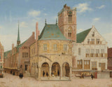 Pieter-Jansz-Saenredam-1657-the-old-radnica-of-Amsterdam-art-print-fine-art-reprodukčnej-wall-art-id-azvjy0wof