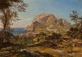 heinrich-reinhold-1823-toneel-van-die-eiland-van-capri-kuns-druk-fynkuns-reproduksie-muurkuns-id-azvl9l74s