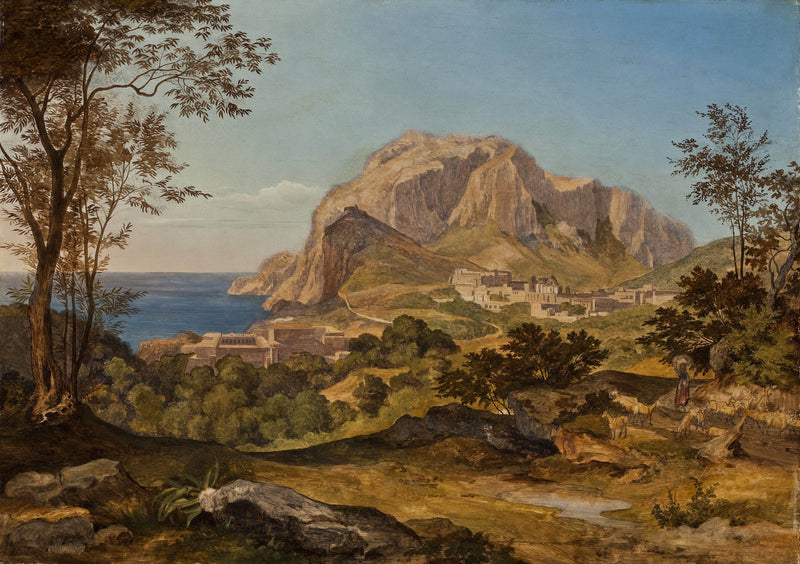 heinrich-reinhold-1823-scene-from-the-isle-of-capri-art-print-fine-art-reproduction-wall-art-id-azvl9l74s
