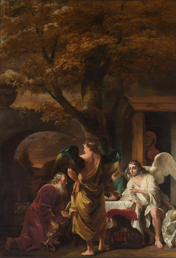 ferdinand-bol-1660-abraham-entertaining-the-three-angels-art-print-fine-art-reproduction-wall-art-id-azwr0i7wa