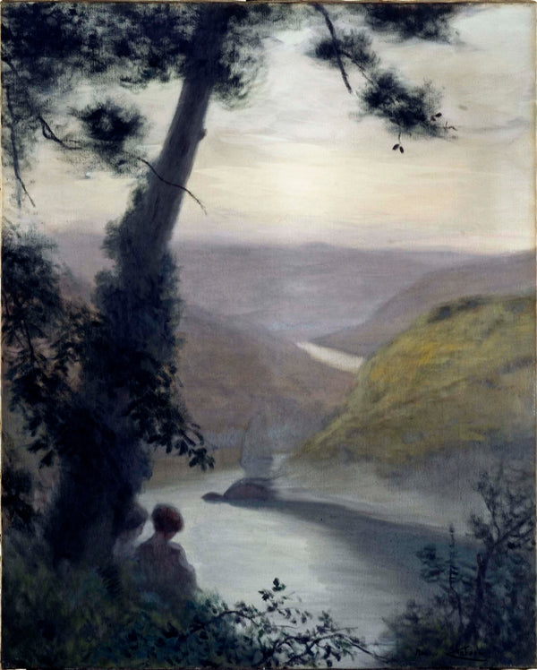 maurice-chabas-1910-contemplation-art-print-fine-art-reproduction-wall-art