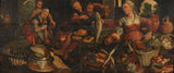 Питер-aertsen-1560-кухня-сцена-арт-печат-фино арт-репродукция стена-арт-ID-azy9c7v85