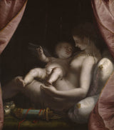 luca-cambiaso-1575-venus-và-cupid-nghệ thuật-in-mỹ-nghệ-sinh sản-tường-nghệ thuật-id-azyoxmtam