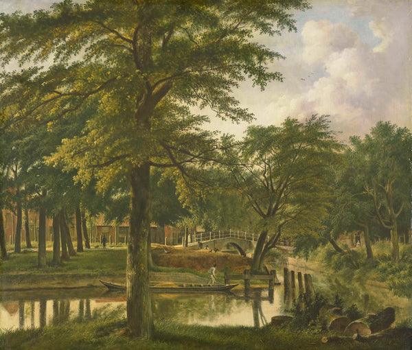 wybrand-hendriks-1800-view-of-the-new-canal-near-the-bolwerk-haarlem-art-print-fine-art-reproduction-wall-art-id-azzbqvk11