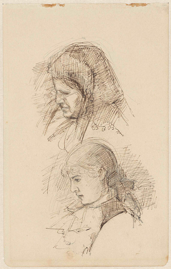 jozef-israels-1834-two-female-heads-art-print-fine-art-reproduction-wall-art-id-azzeon9x6