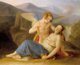 卡尔·阿格里科拉1837年-心神被昏迷的丘比特箭头从意识艺术打印精美的艺术复制品墙上的艺术id azzh7eir5